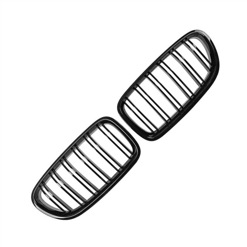 NIONGYN Auto Kühlergrill Kompatibel Mit 5er F10 F11 F18 520d 530d 540i 2010 2011 2012 2013 2014 2015 2016 2017 Fronthaube Nierengrill Zentralgrill von NIONGYN