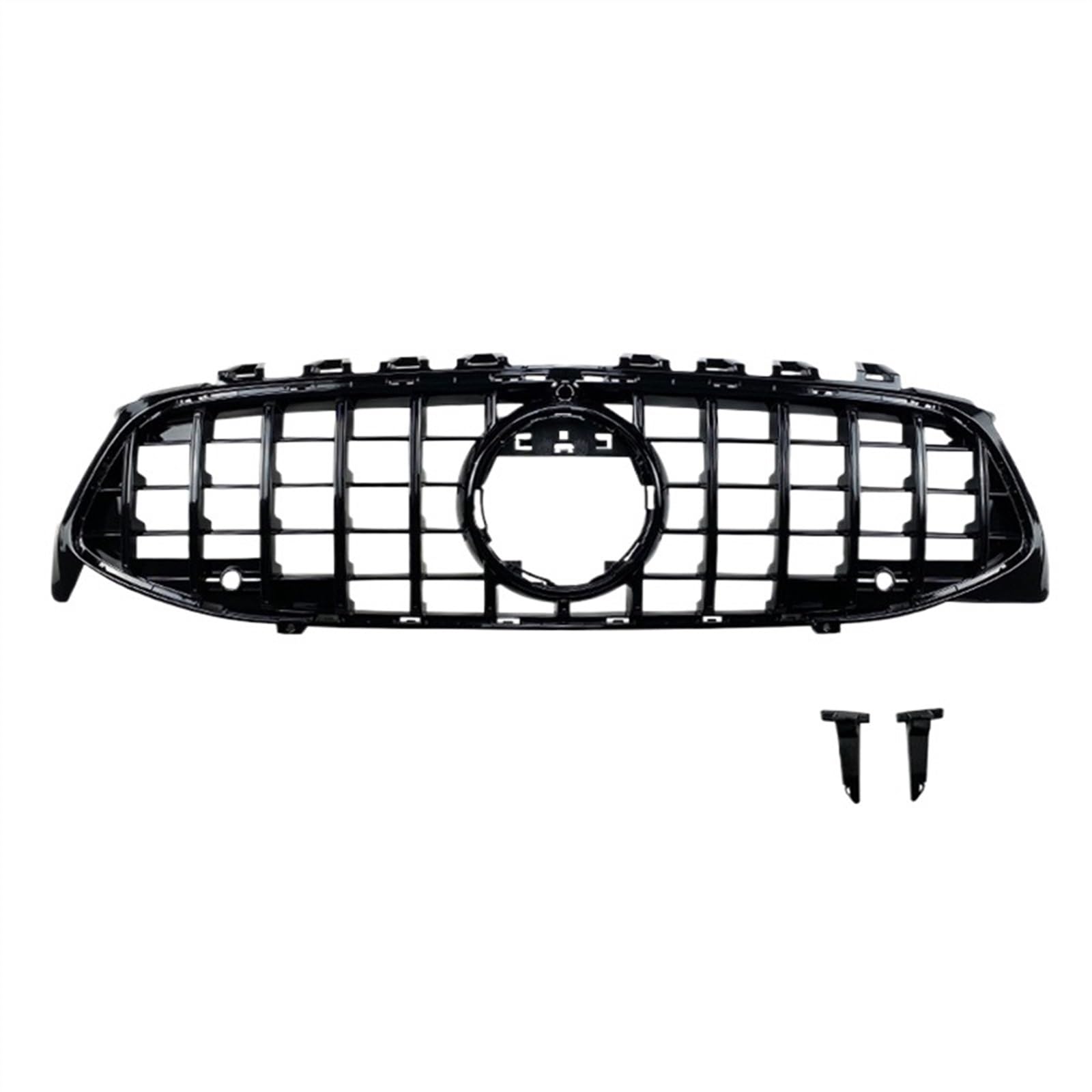 NIONGYN Auto Kühlergrill Kompatibel Mit Benz Für CLA-Klasse C118 2020 2021 2022 CLA180 Für CLA200 Für AMG Line GT Auto Kühlergrill Schutz Stoßstange Mesh Front Einlassgitter von NIONGYN