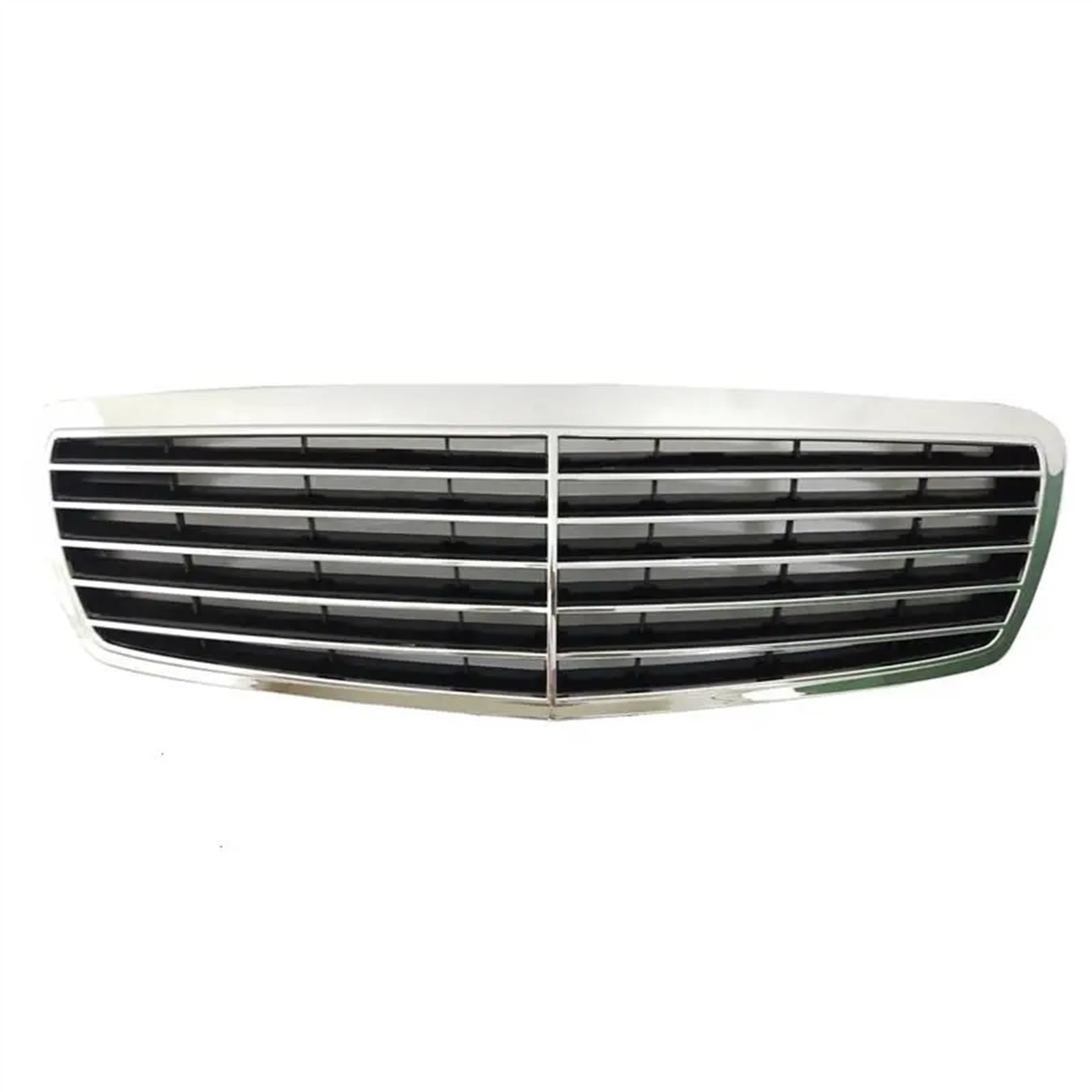 NIONGYN Auto Kühlergrill Kompatibel Mit Benz Für E-Klasse W211 E200 E230 E240 E280 E350 2002 2003 2004 2005 2006 2007 2008. Auto-Stoßfänger-Netz-Fronteinlass-Kühlergrill(2002-2005) von NIONGYN