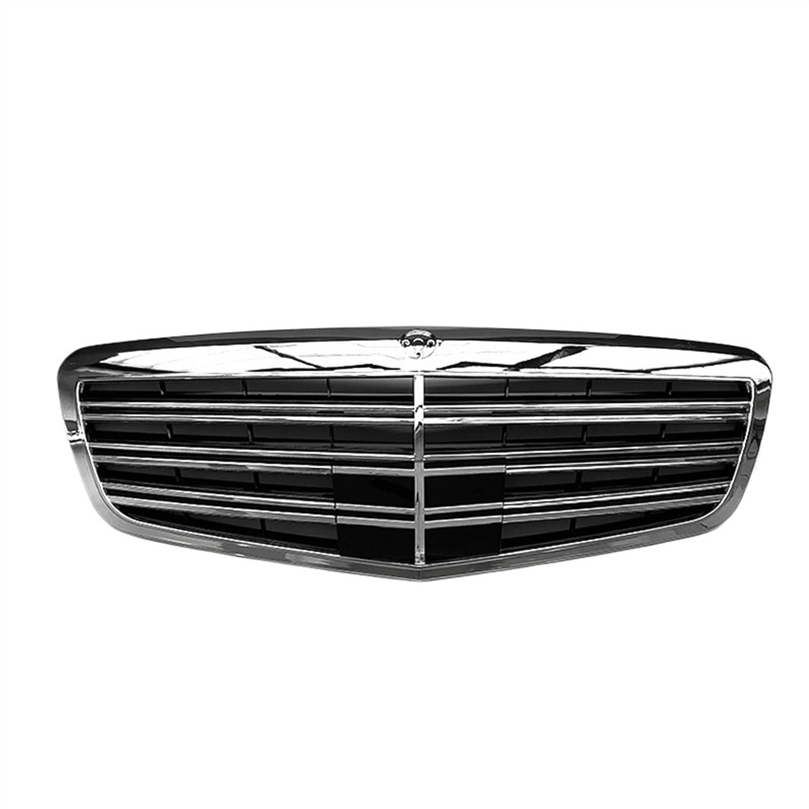 NIONGYN Auto Kühlergrill Kompatibel Mit Benz Für S-Klasse W221 Für S350 S400 S450 S500 S550 S600 S65 2009 2010 2011 2012 2013 Auto-Frontstoßstangengrill Tuning-Zubehör(Silver) von NIONGYN