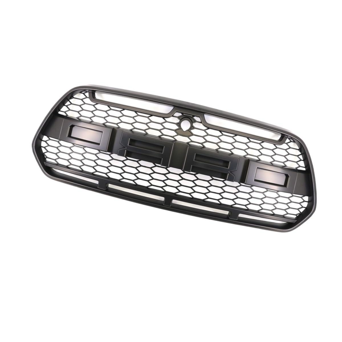 NIONGYN Auto Kühlergrill Kompatibel Mit Ford Für Transit T150 T250 T350 2015 2016 2017 2018 Auto Frontstoßstange Mittelgrill Mesh Honeycomb Racing Kühlergrill von NIONGYN