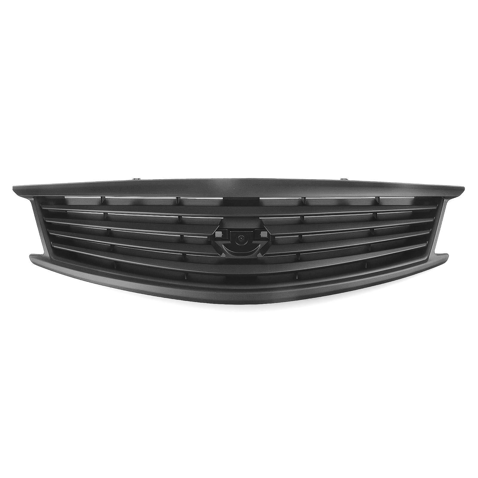 NIONGYN Auto Kühlergrill Kompatibel Mit Infiniti Für G25 G37 Q40 4-Türer 2010 2011 2012 2013 Frontgrill Obere Stoßstangenhaube Mesh Auto Frontkühlergrill Racing Grill(Matte Black) von NIONGYN