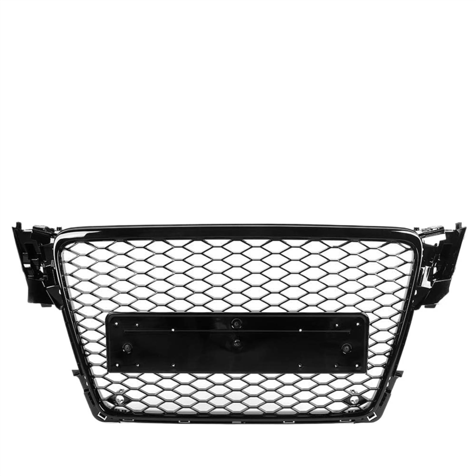 NIONGYN Auto Kühlergrill Kompatibel Mit RS4 A4 B8 2008 2009 2010 2011 2012 Auto Front Mesh Stoßstangengrill Waben Mesh Stoßstangengrill Ersatz von NIONGYN