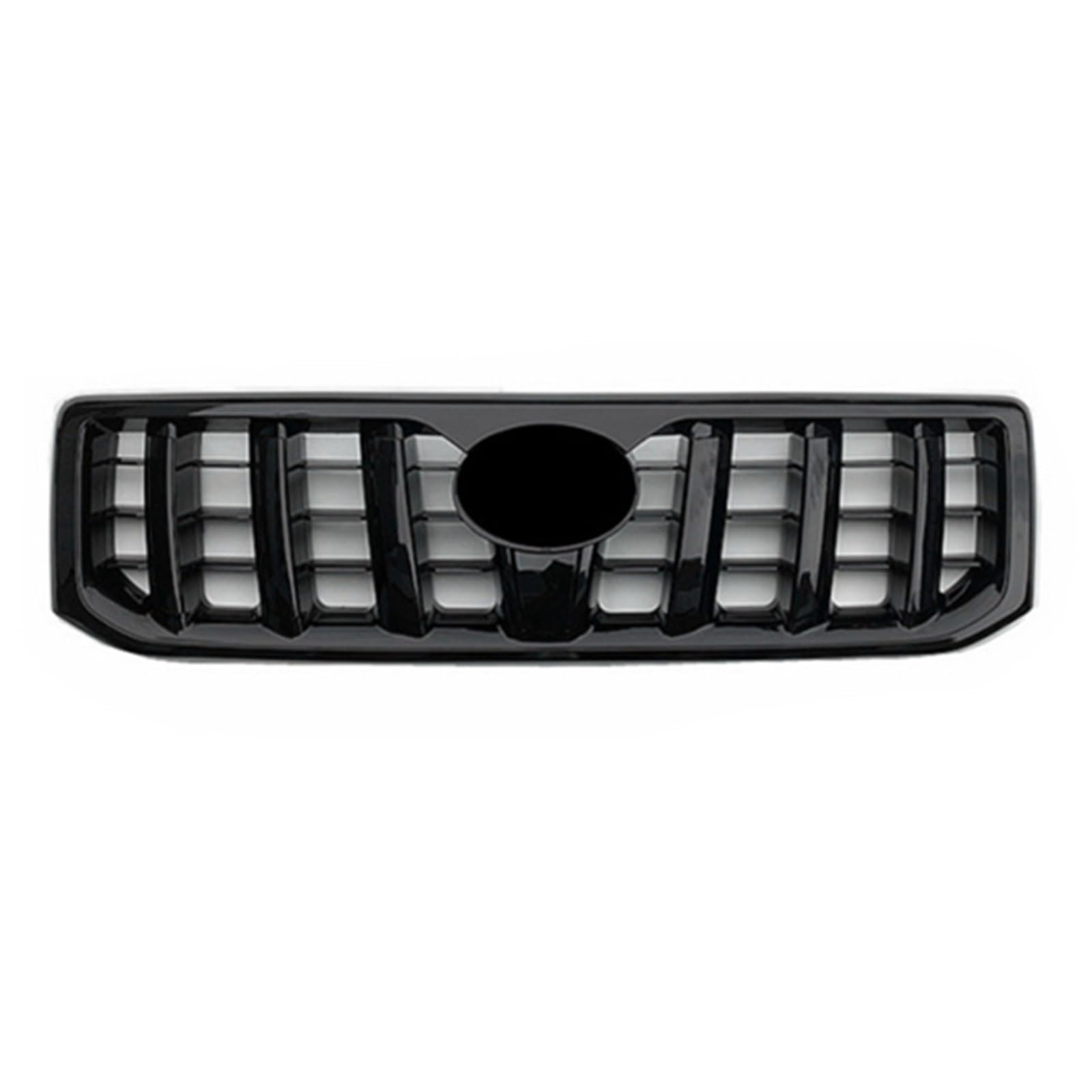 NIONGYN Auto Kühlergrill Kompatibel Mit Toyota Für Land Für Cruiser 120 Für Prado Lc120 Fj120 2700 4000 2003 2004 2005 2006 2007 2008 2009 Frontstoßstangen-Kühlergrill(Style 3) von NIONGYN