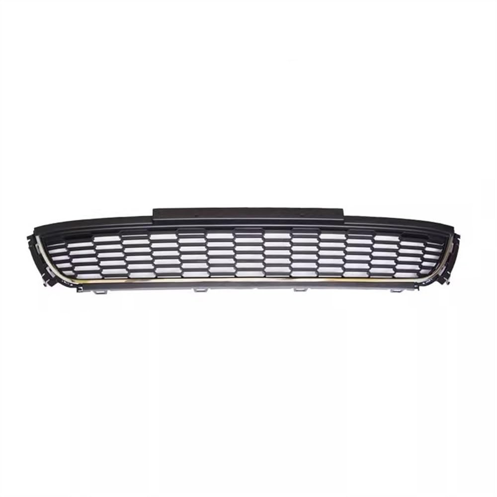 NIONGYN Auto Kühlergrill Kompatibel Mit VW Für Polo 2011 2012 2013 Auto Front Center Stoßstangengrill Rennkühlergrill Abdeckung Dekorativer Heller Streifen Ersatz(Chrome) von NIONGYN