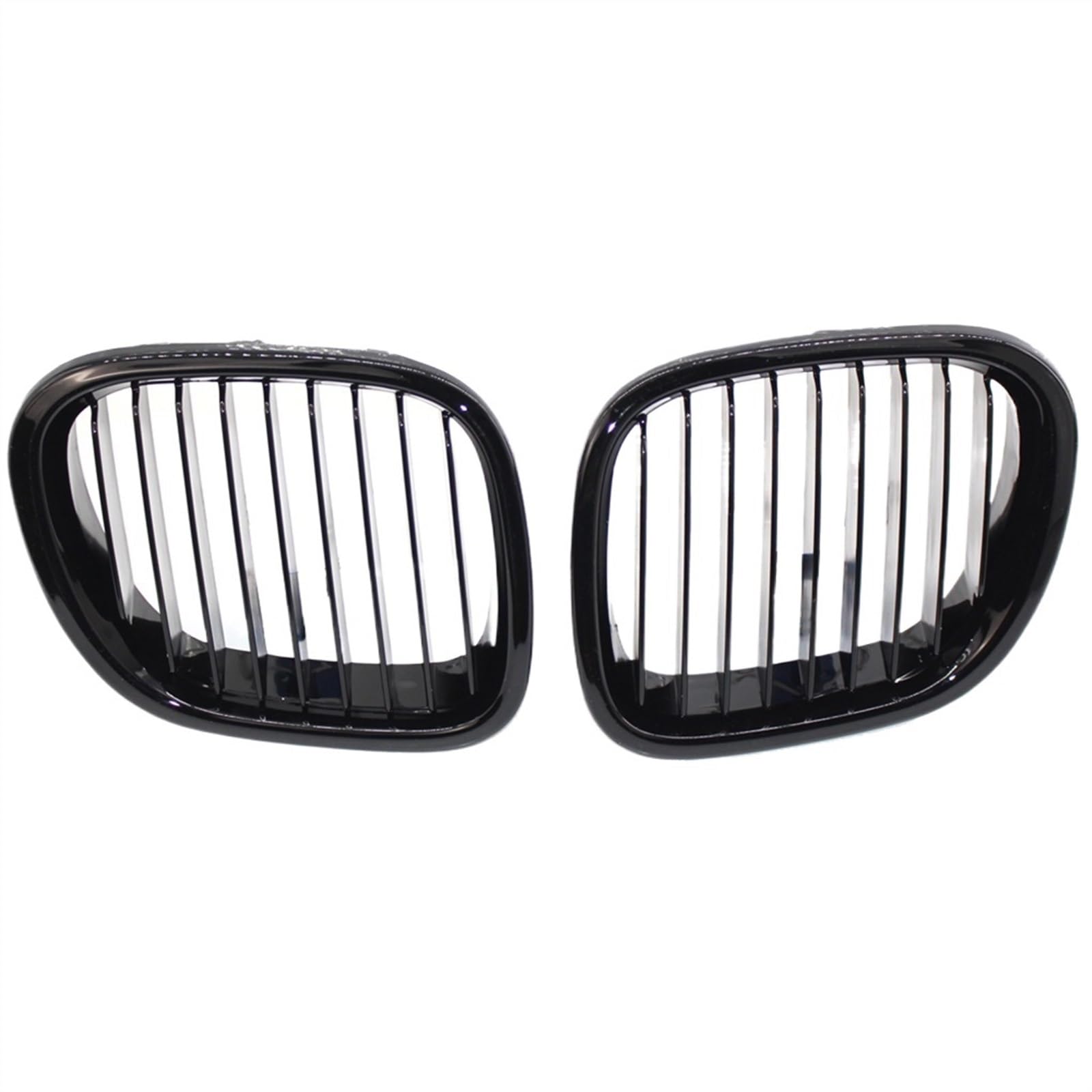 NIONGYN Auto Kühlergrill Kompatibel Mit Z3 1996 1997 1998 1999 2000 2001 2002 Front Niere Grille Schwarz Links Rechts Seite Grille OEM:51138412950 51138412949(Gloss Black) von NIONGYN