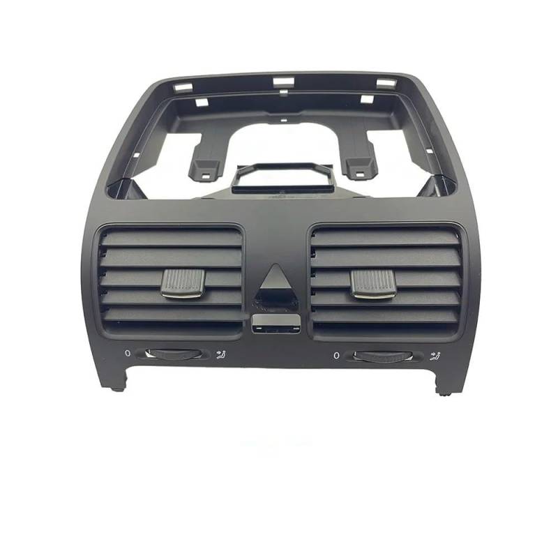 NIONGYN Auto Lüftungsdüsengitter Kompatibel Mit VW Für J&etta Mk5 2006–2011 Für Rabbit 2006–2009 1K0819728E Auto-Armaturenbrett Klimaanlage Luftauslassrahmen Autozubehör(Center B) von NIONGYN