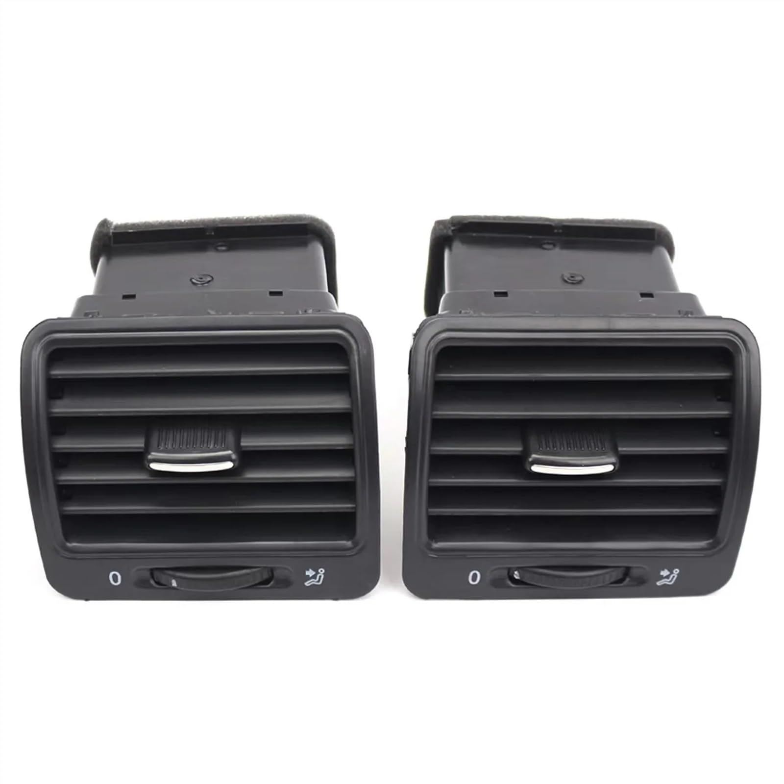 NIONGYN Auto Lüftungsdüsengitter Kompatibel Mit VW Für J&etta Mk5 Für Golf Für GTI 2006-2012 1K0819728 Auto Vorne Armaturenbrett Klimaanlage Auslassrahmen Autozubehör(Left and Right) von NIONGYN