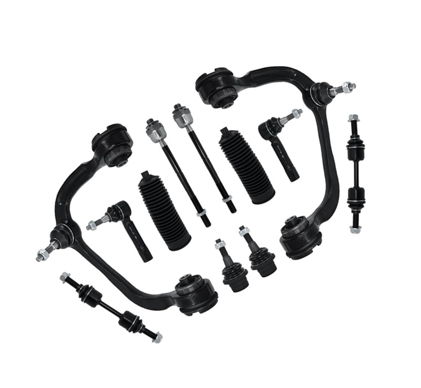 NIONGYN Auto Querlenker Kompatibel Mit Ford Für Expedition 2007 2008 2009 2010 2011-2015 Vorderer Oberer Querlenker Stabilisatorverbindung Querlenkersatz Autoteile von NIONGYN