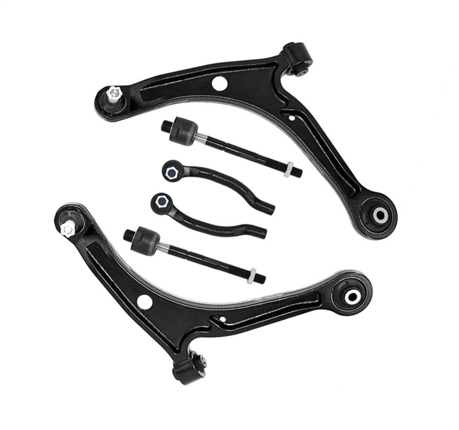 NIONGYN Auto Querlenker Kompatibel Mit Pilot 2005 2004 2003 K621350 K621349 Wishbone Control Arms Front Lower Suspension Kit Control Arm Kugelgelenk Spurstangenkopf Set von NIONGYN