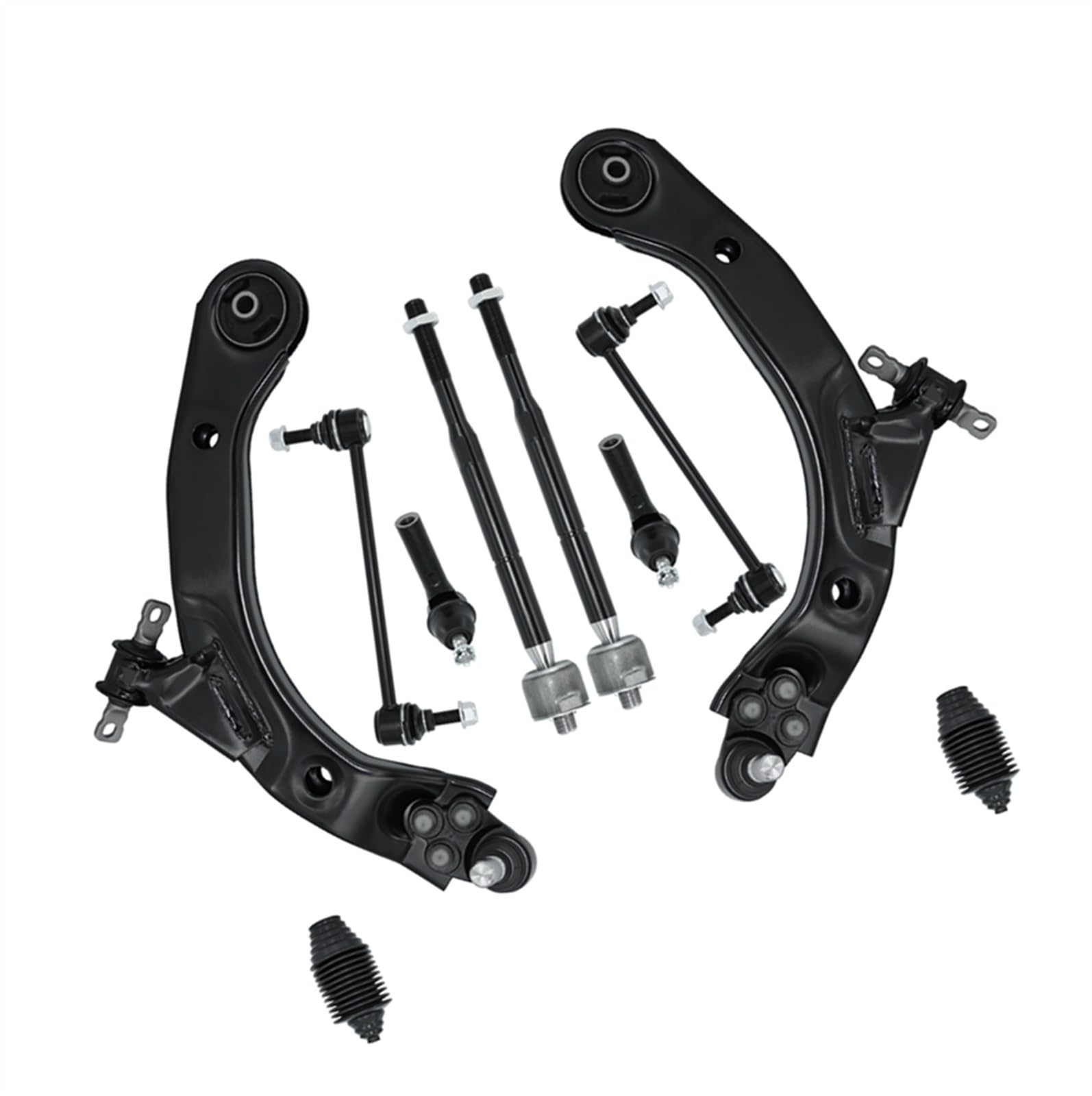 NIONGYN Auto Querlenker Kompatibel Mit Pontiac Für Pursuit 2005 2006 G5 2007 2008 2009 Aufhängungs-Wishbone-Querlenker-Kit, Vorderer Unterer Querlenker 10356342 10356343 von NIONGYN