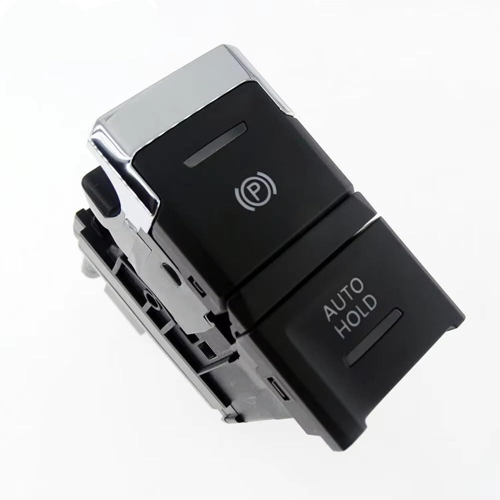 NIONGYN Handbremse Parkschalter Kompatibel mit VW für Tiguan 2016 2017 2018 2019 Handbremsschalter 5NA927225 5NG927225 Autozubehör Parkbremse Auto Hold Switch Button von NIONGYN