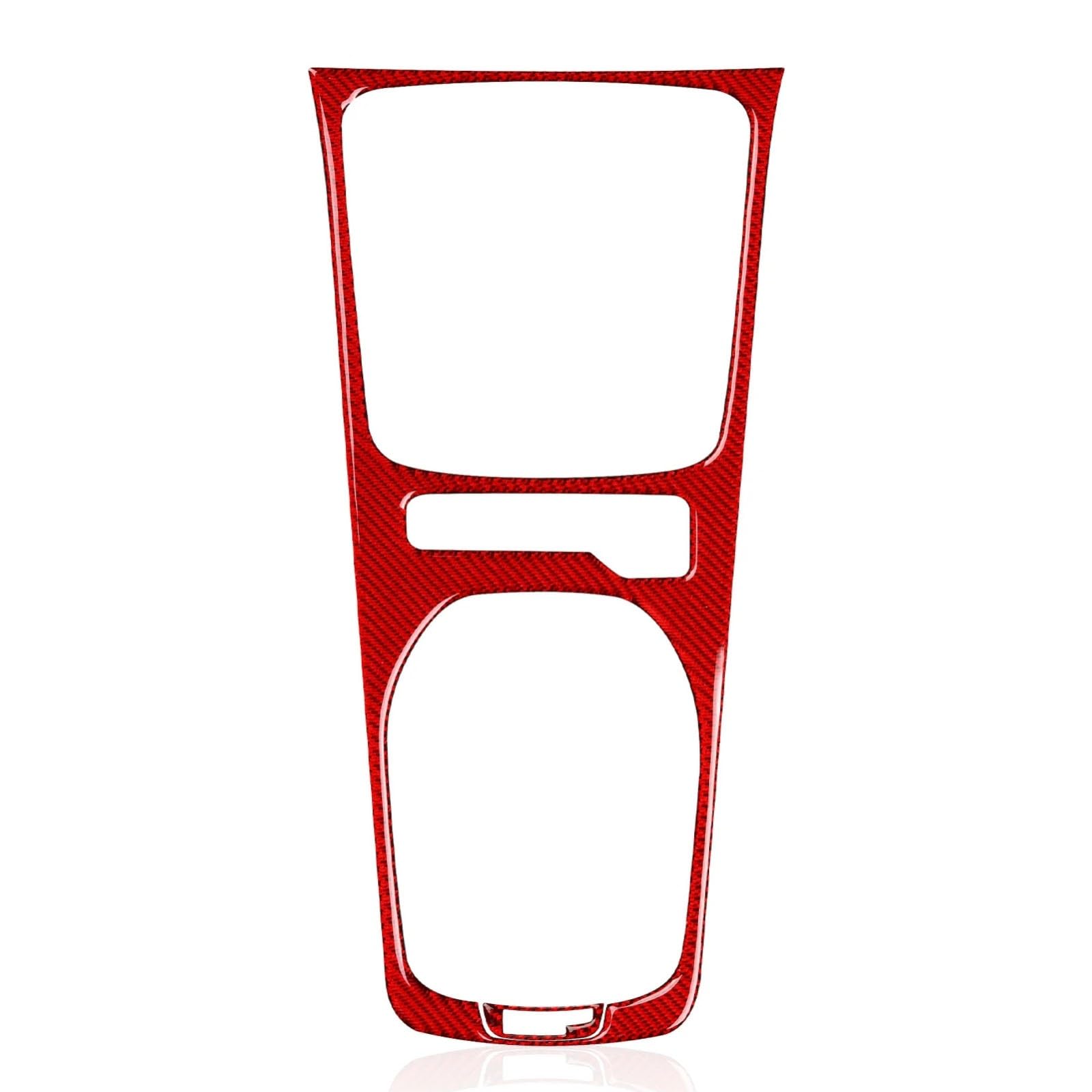 NIONGYN Innere Dekorationsabdeckung Kompatibel Mit Chevrolet Für Camaro 2010 2011 2012 2013 2014 2015 Auto-Schalttafel-Aufkleber, Innenverkleidung, Dekorationszubehör(Red) von NIONGYN