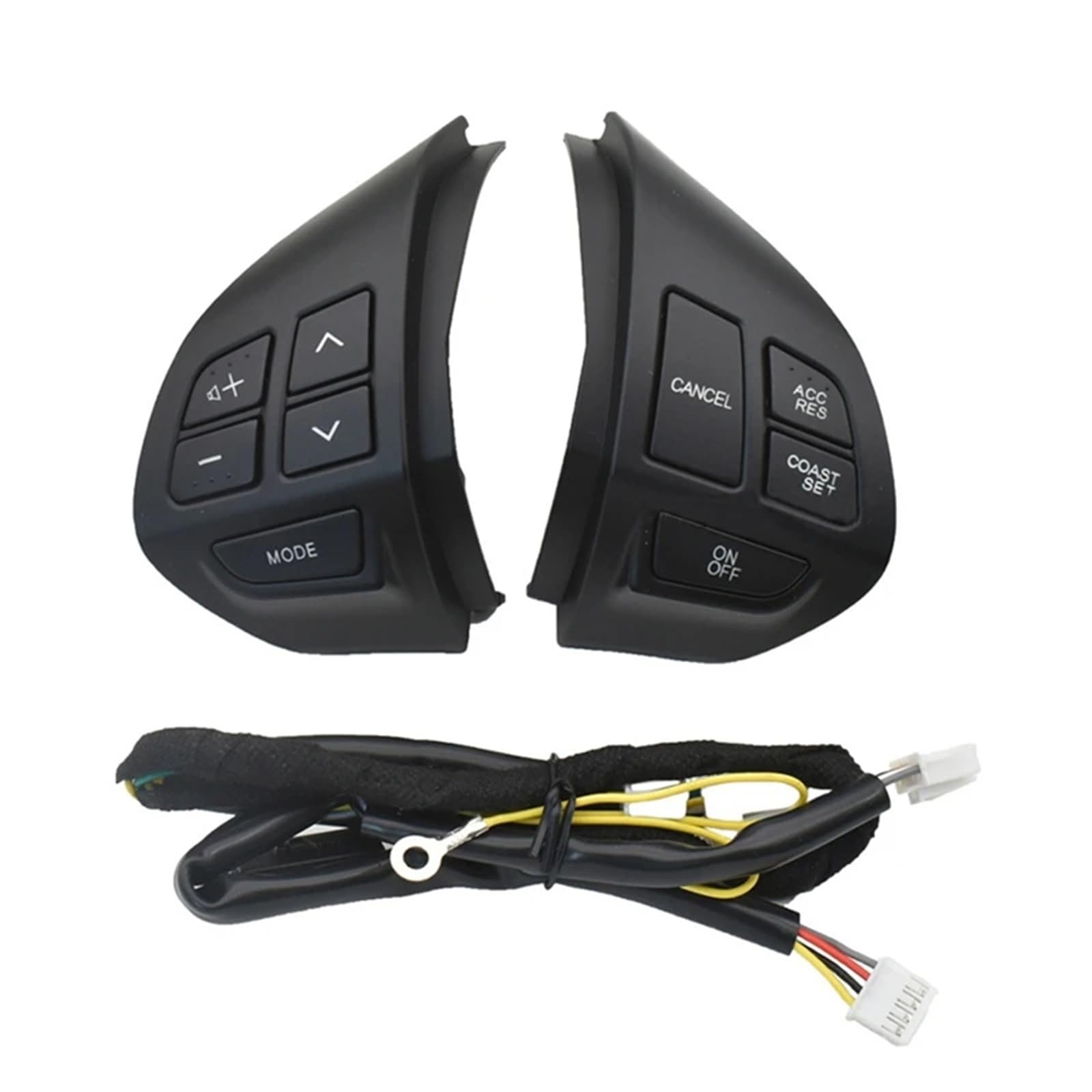 NIONGYN Kompatibel Mit Mitsubishi Für Outlander XL 2006–2012 Für ASX 2007–2012 Auto Multifunktions-Lenkradtaste Tempomat-Lautstärketaste Autoinnenraum NIONGYN Kompatibel Mit Mitsubishi Für Outlander XL 2006–2012 Für ASX 2007–2012 Auto Multifunktions-Lenkradtaste Tempomat-Lautstärketaste Autoinnenraum von NIONGYN