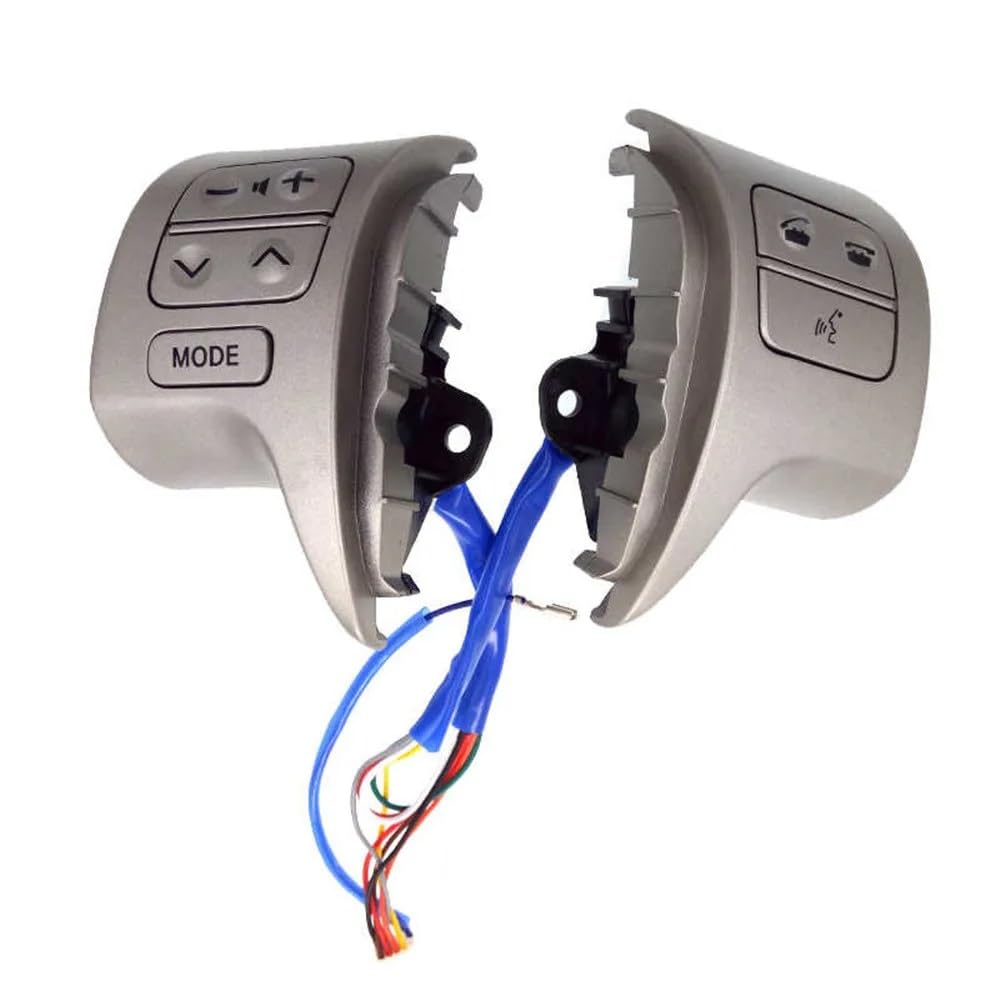 NIONGYN Kompatibel Mit Toyota Für Corolla 2007–2013 84250–02200 Multifunktions-Lenkradtaste Auto-Cruise-Audio-Steuertaste Auto-Styling Autoinnenraum NIONGYN Kompatibel Mit Toyota Für Corolla 2007–2013 84250–02200 Multifunktions-Lenkradtaste Auto-Cruise-Audio-Steuertaste Auto-Styling Autoinnenraum von NIONGYN