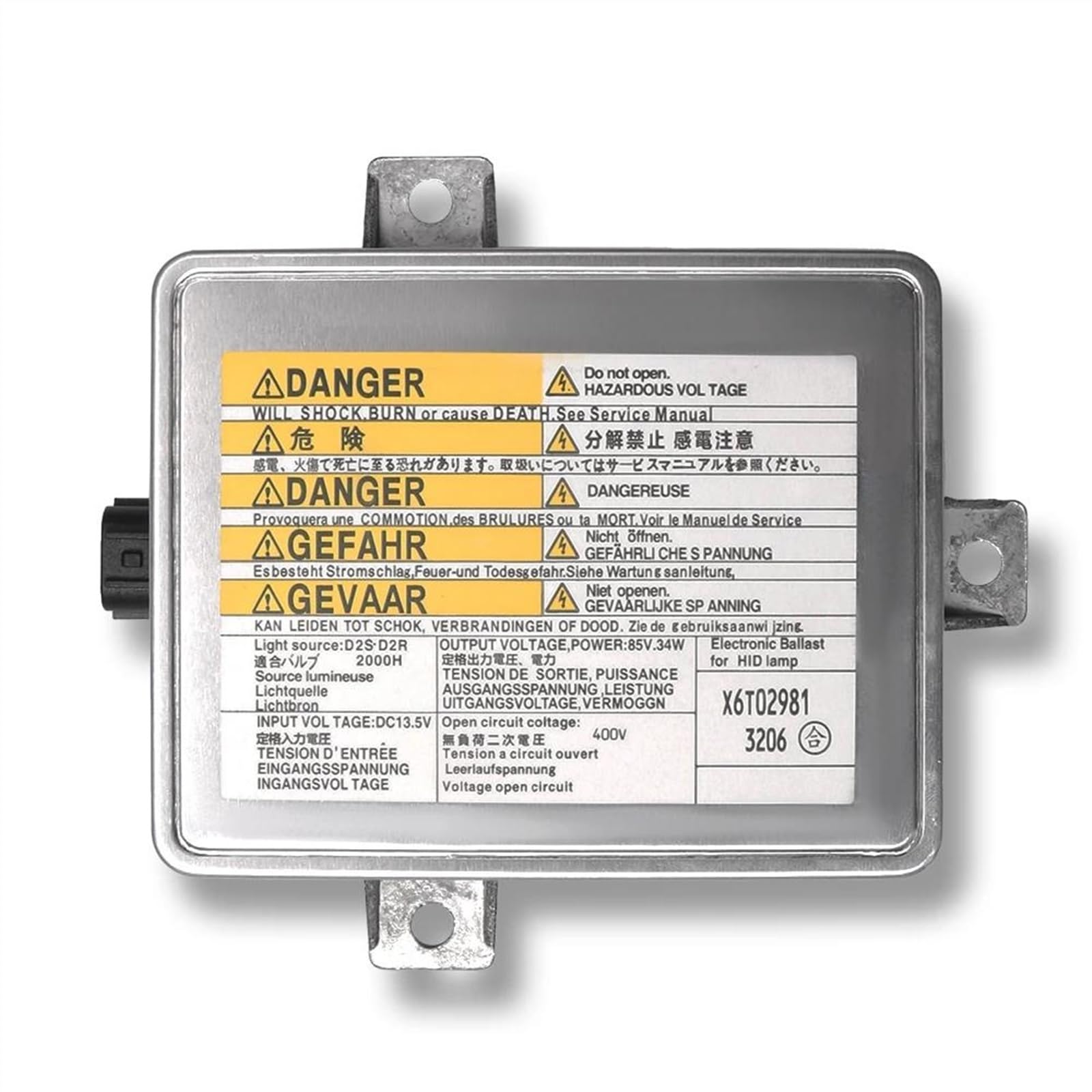 NIONGYN Scheinwerfer Steuergerät Kompatibel Mit Acura Für CL 3.2L EL 1.7L MDX 3.5L NSX 3.0L W3T14371 X6T02971 X6T02981 Auto D2S D2R Xenon H-ID Ballast Scheinwerfer Ballast Modul von NIONGYN