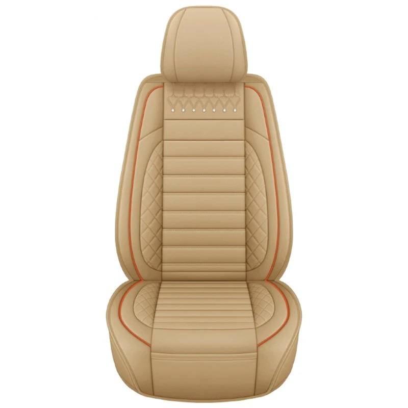 NIONGYN Set Autositzbezüge Kompatibel Mit Acura Alle Modelle. Autositzbezug, Auto-Innenraum-Schutzpolster Für Autositze(Beige,Front) von NIONGYN