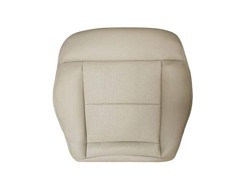 NIONGYN Set Autositzbezüge Kompatibel Mit Benz Für E350 Für E550 2010 2011 2012 2013 2014 Sitzbezug Kissen Autositzschutzpolster Automobilinnenraum(Beige) von NIONGYN