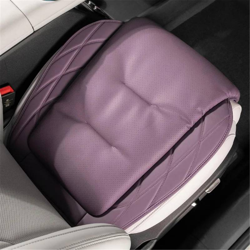 NIONGYN Set Autositzbezüge Kompatibel Mit Benz Universal-Autositzbezug, Auto-Sitzkissen, Weiches Sitzschutzpolster, Auto-Innenraum-Autositzkissen(Purple,Front) von NIONGYN