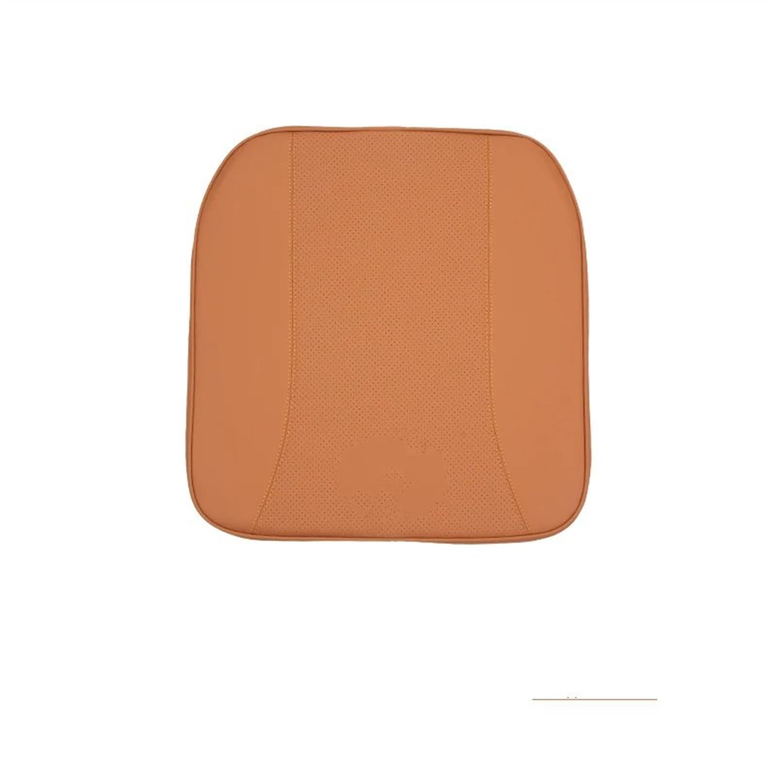 NIONGYN Set Autositzbezüge Kompatibel Mit Jeep Für Cherokee Für Wrangler Für Commander Autositzkissenbezug Pad Autositzschutzpolster Auto Vorder-/Rücksitzbezug(Orange) von NIONGYN