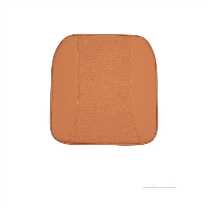 NIONGYN Set Autositzbezüge Kompatibel Mit Jeep Für Cherokee Für Wrangler Für Commander Autositzkissenbezug Pad Autositzschutzpolster Auto Vorder-/Rücksitzbezug(Orange) von NIONGYN