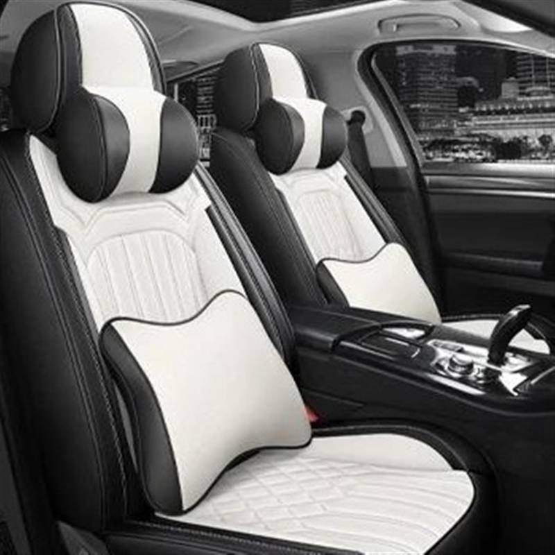 NIONGYN Set Autositzbezüge Kompatibel Mit Seat Für Altea XL 5 Sitze, Universelle Autositzbezüge, Komplettes Set Geteilte Sitzbankschoner Vorne Und Hinten, Autodekoration(2,color1) von NIONGYN