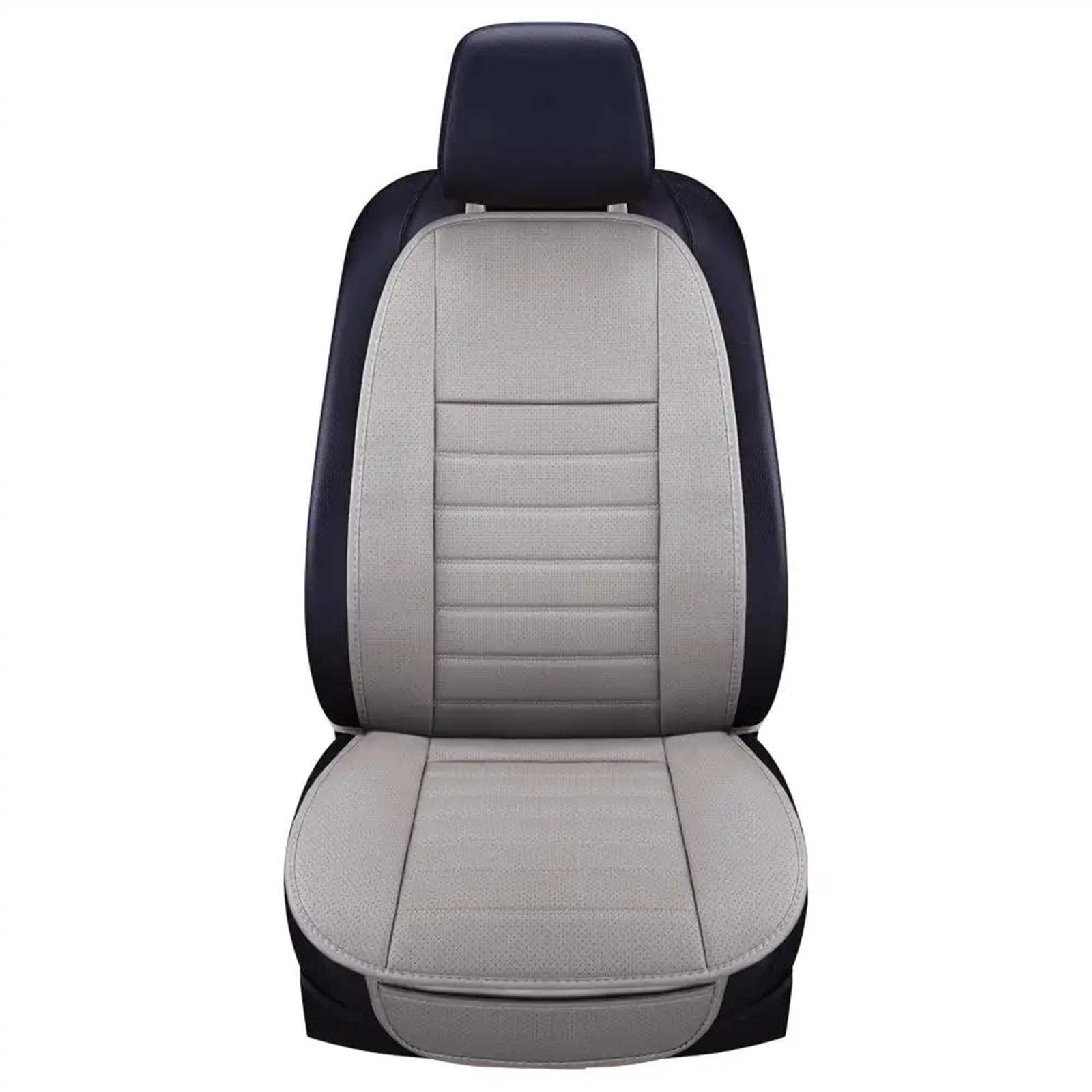 NIONGYN Set Autositzbezüge Universal Auto Kissen Komfortable Atmungsaktive Sitz Vier Jahreszeiten Automobil Innen Auto Sitz Schutz Pads Auto Zubehör(Gray) von NIONGYN