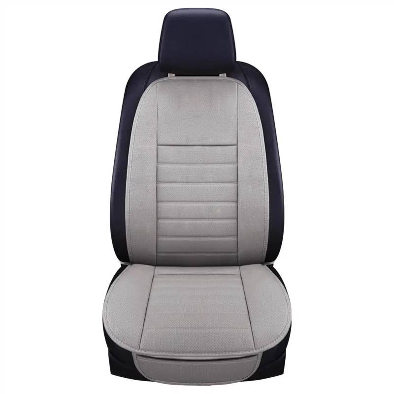 NIONGYN Set Autositzbezüge Universal Auto Kissen Komfortable Atmungsaktive Sitz Vier Jahreszeiten Automobil Innen Auto Sitz Schutz Pads Auto Zubehör(Gray) von NIONGYN