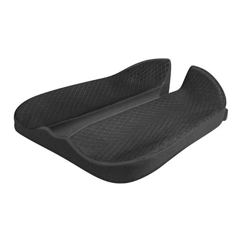 NIONGYN Set Autositzbezüge Universal Auto Kissen Pad Atmungsaktive Schutz Matte Automobil Innen Auto Sitz Schutz Pads Auto Zubehör Auto Kissen(Black) von NIONGYN