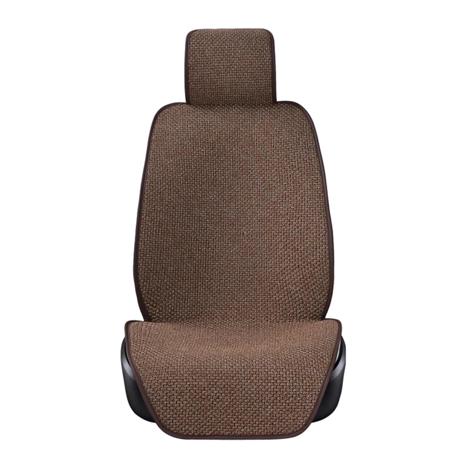 NIONGYN Set Autositzbezüge Universal Auto Sitz Abdeckung Auto Sitzkissen Sitz Pad Protector Auto Zubehör Auto Vorne/hinten Sitz Abdeckung Auto Sitz Schutz Pads(Brown,color1) von NIONGYN