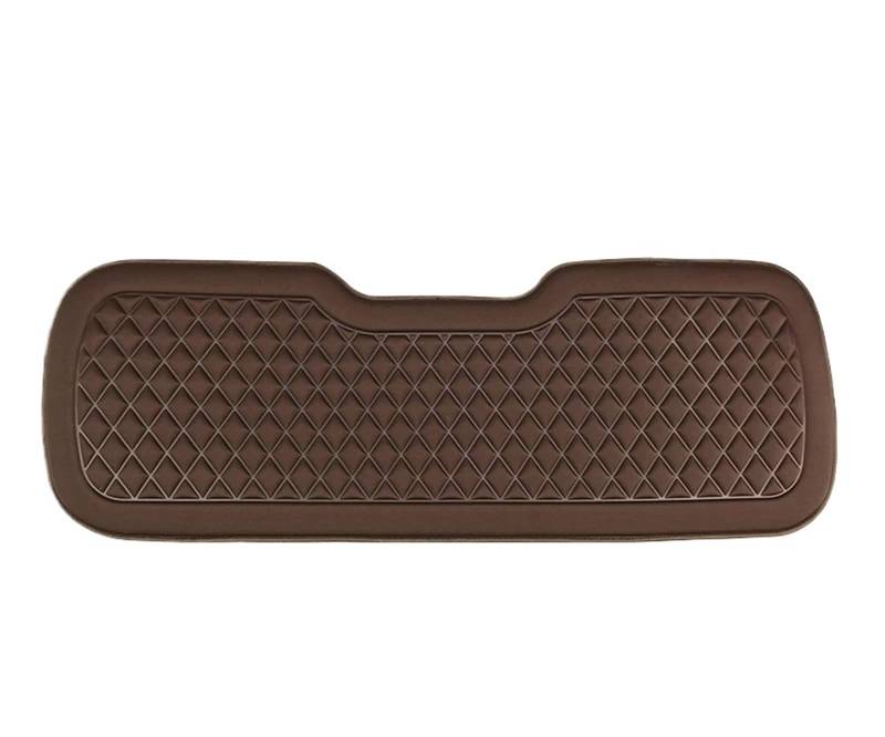 NIONGYN Set Autositzbezüge Universal Auto Sitz Abdeckung Weiche Auto Sitz Vier Jahreszeiten Stuhl Protector Pad Für SUV LKW Automobil Innen Auto Sitz Schutz Pad(Brown,Rear) von NIONGYN