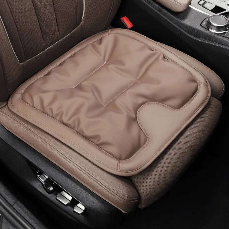 NIONGYN Set Autositzbezüge Universal Auto Sitzbezüge Kissen Sitz Schutzhülle Auto Zubehör Auto Vorne/hinten Sitz Abdeckung Automobil Innen Auto Sitzkissen(Coffee,color1) von NIONGYN