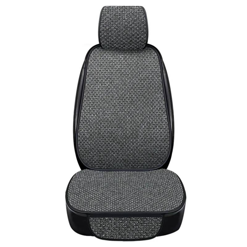 NIONGYN Set Autositzbezüge Universal Auto Sitzbezug Vorne Hinten Sitz Schützen Kissen Automobil Sitzkissen Protector Pad Matte Auto Sitz Schutz Pads(Gray,B) von NIONGYN