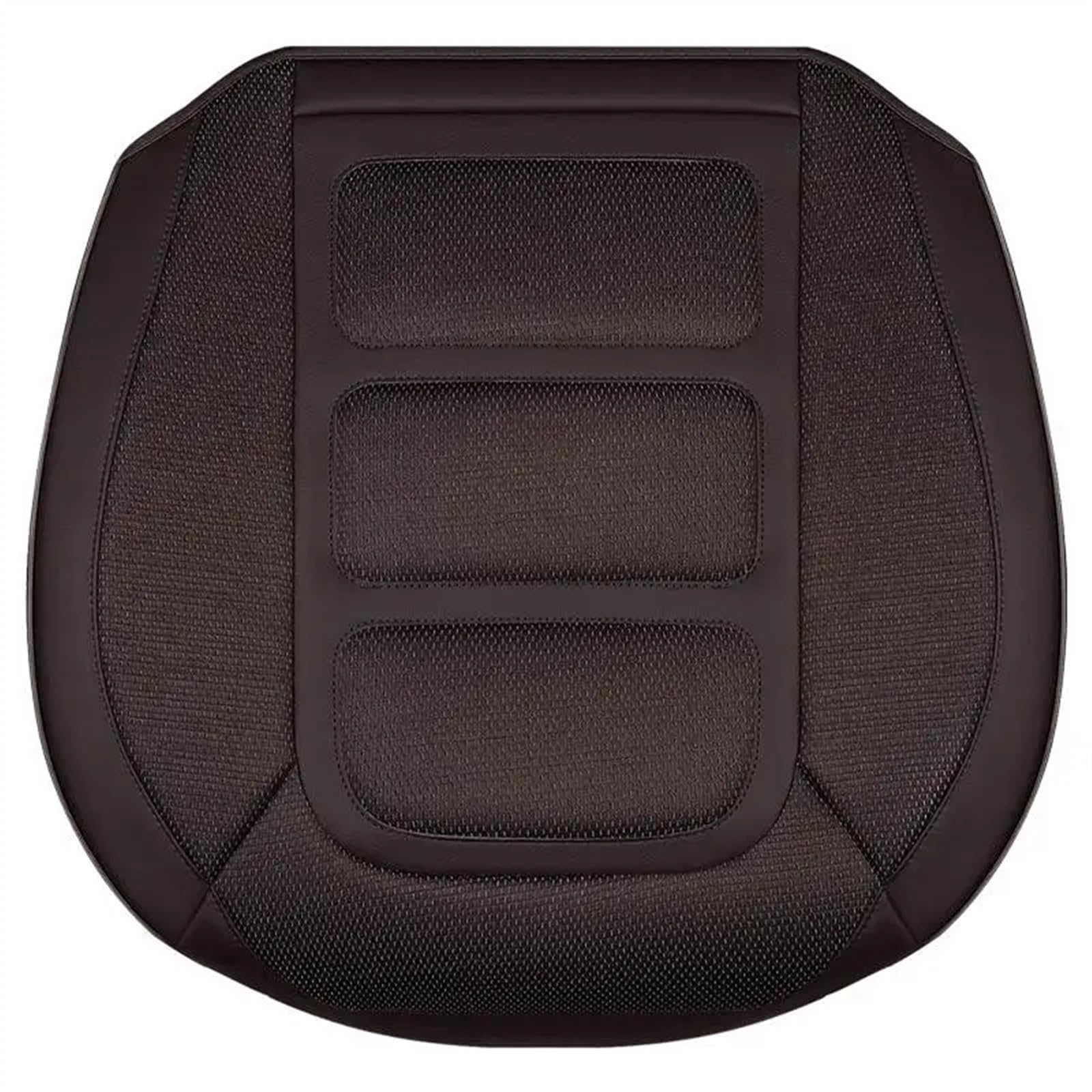 NIONGYN Set Autositzbezüge Universal Automobil Innen Auto Sitz Schutz Pads Auto Vorne/hinten Sitz Abdeckung Auto Zubehör Auto Kissen Schutz Matte(Brown,Front) von NIONGYN