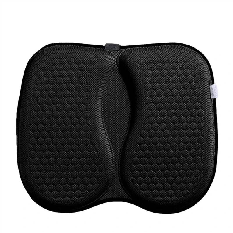 NIONGYN Set Autositzbezüge Universal Belüftung Auto Sitzkissen Atmungsaktive Auto Sitze Abdeckung Auto Pads Automobil Innen Auto Sitz Schutz Pads Auto Zubehör(Black) von NIONGYN