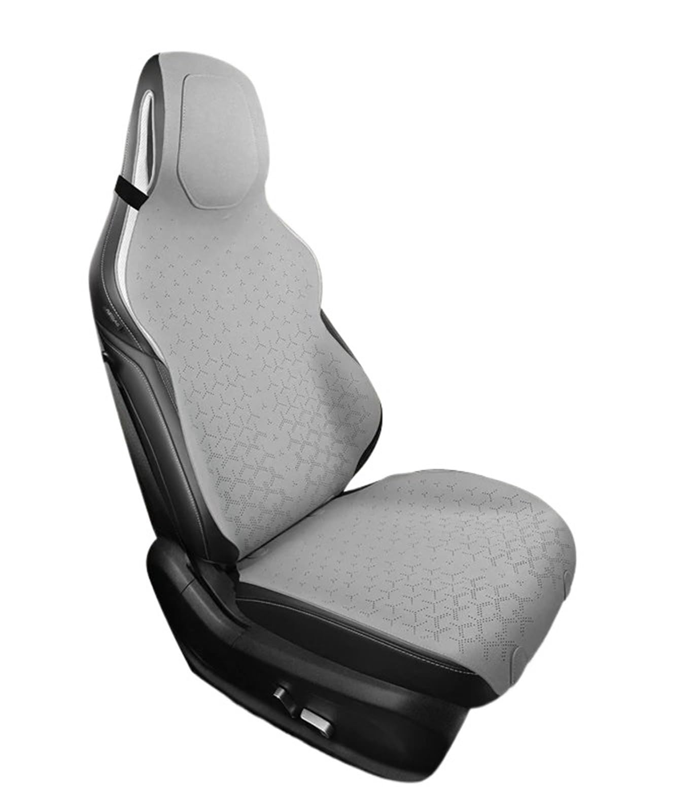 NIONGYN Set Autositzbezüge Universal Sitzbezug Atmungsaktive Vier Jahreszeiten Sitzkissen Automobil Innen Auto Sitz Schutz Pads Auto Zubehör(Gray) von NIONGYN