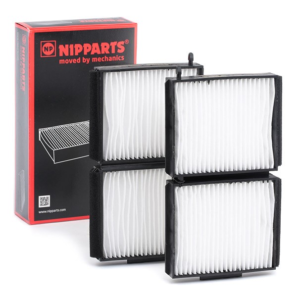 NIPPARTS Innenraumfilter MAZDA J1343005 CB1261J6X,GE6T61J6X Filter, Innenraumluft,Pollenfilter,Mikrofilter,Innenraumluftfilter,Staubfilter,Klimafilter von NIPPARTS