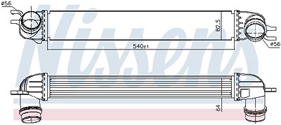 Nissens Ladeluftkühler [Hersteller-Nr. 96397] für Mini von NISSENS