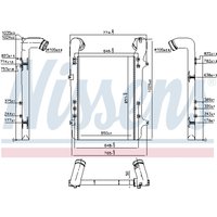 Ladeluftkühler NISSENS 96975 von Nissens