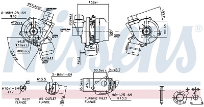 Nissens Lader, Aufladung [Hersteller-Nr. 93089] für Nissan, Renault von NISSENS