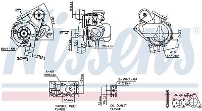 Nissens Lader, Aufladung [Hersteller-Nr. 93094] für Citroën, Fiat, Lancia, Peugeot von NISSENS