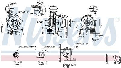 Nissens Lader, Aufladung [Hersteller-Nr. 93114] für Suzuki von NISSENS