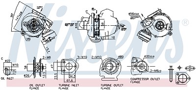 Nissens Lader, Aufladung [Hersteller-Nr. 93140] für BMW von NISSENS