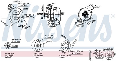 Nissens Lader, Aufladung [Hersteller-Nr. 93149] für Opel von NISSENS