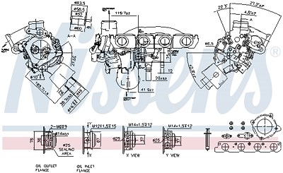 Nissens Lader, Aufladung [Hersteller-Nr. 93193] für Seat, Audi von NISSENS