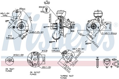 Nissens Lader, Aufladung [Hersteller-Nr. 93200] für Audi von NISSENS