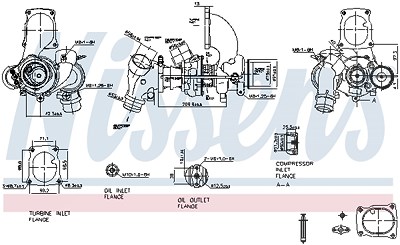 Nissens Lader, Aufladung [Hersteller-Nr. 93205] für Mercedes-Benz von NISSENS