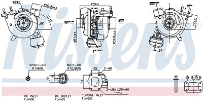 Nissens Lader, Aufladung [Hersteller-Nr. 93247] für Iveco, Renault Trucks von NISSENS