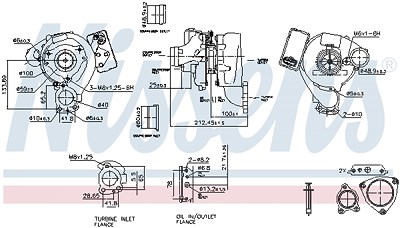 Nissens Lader, Aufladung [Hersteller-Nr. 93272] für Mercedes-Benz von NISSENS