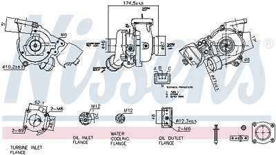 Nissens Lader, Aufladung [Hersteller-Nr. 93428] für Ford von NISSENS